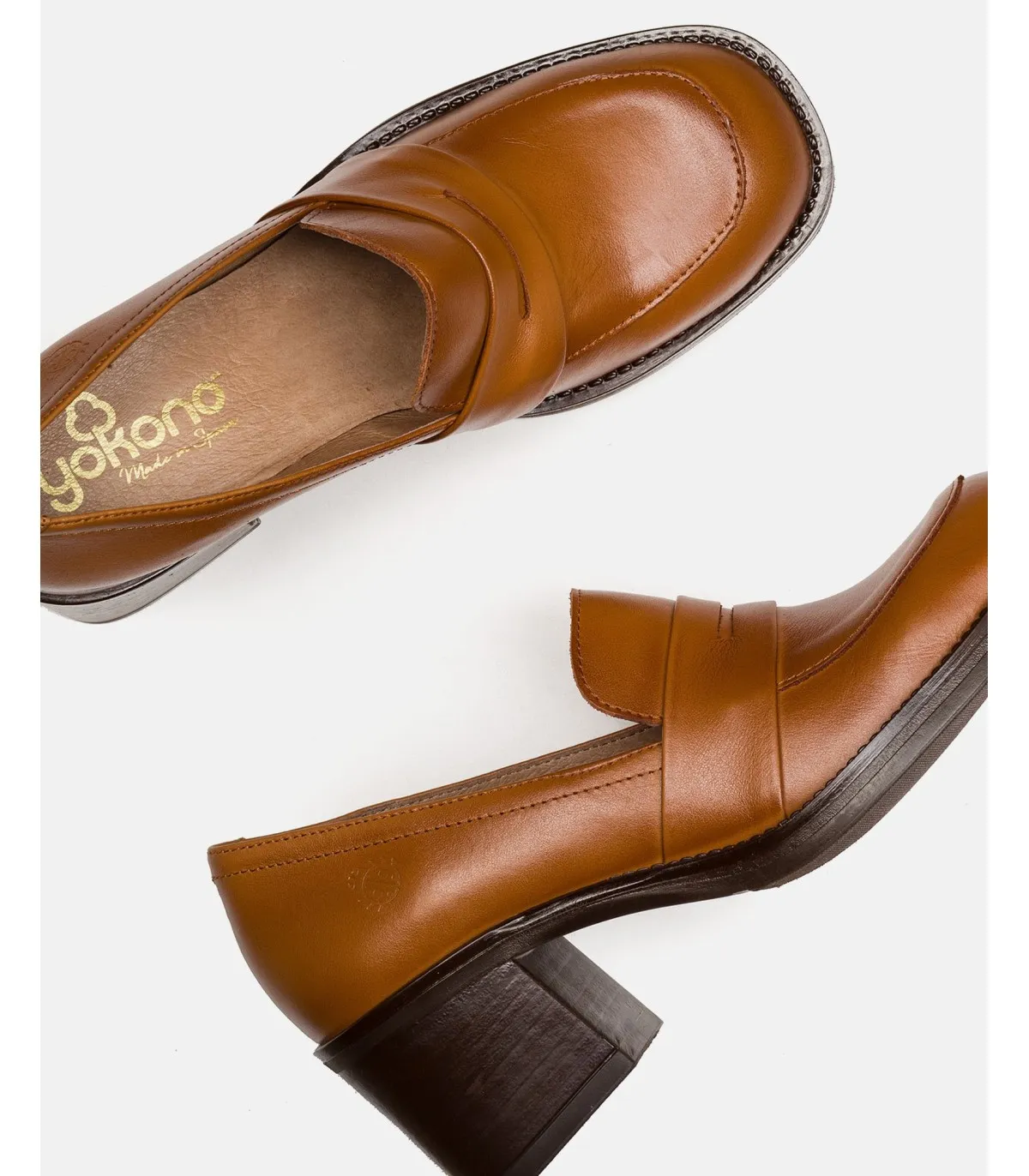 Zapato de tacón Landas 001 cuero