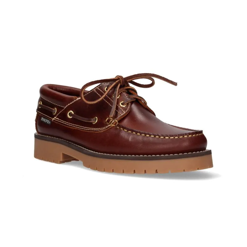 Zapato náutico Snipe marrón