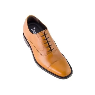 Zapatos Con Alzas Para Hombre Derbi Cuero Masaltos