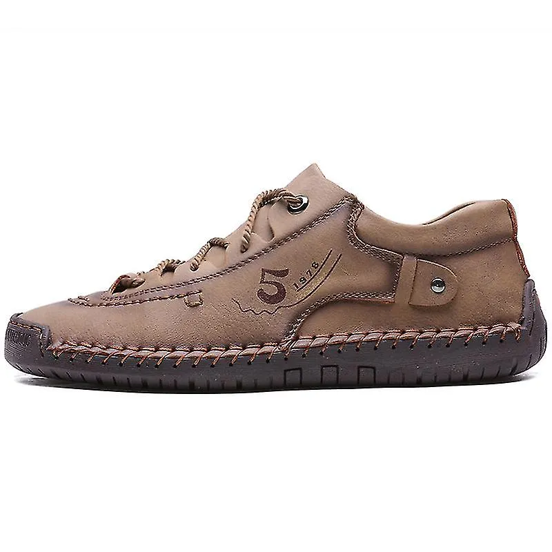 ZAPATOS DE CUERO PARA HOMBRE COSIDOS A MANO  CASUAL FASHION SHOES 9931