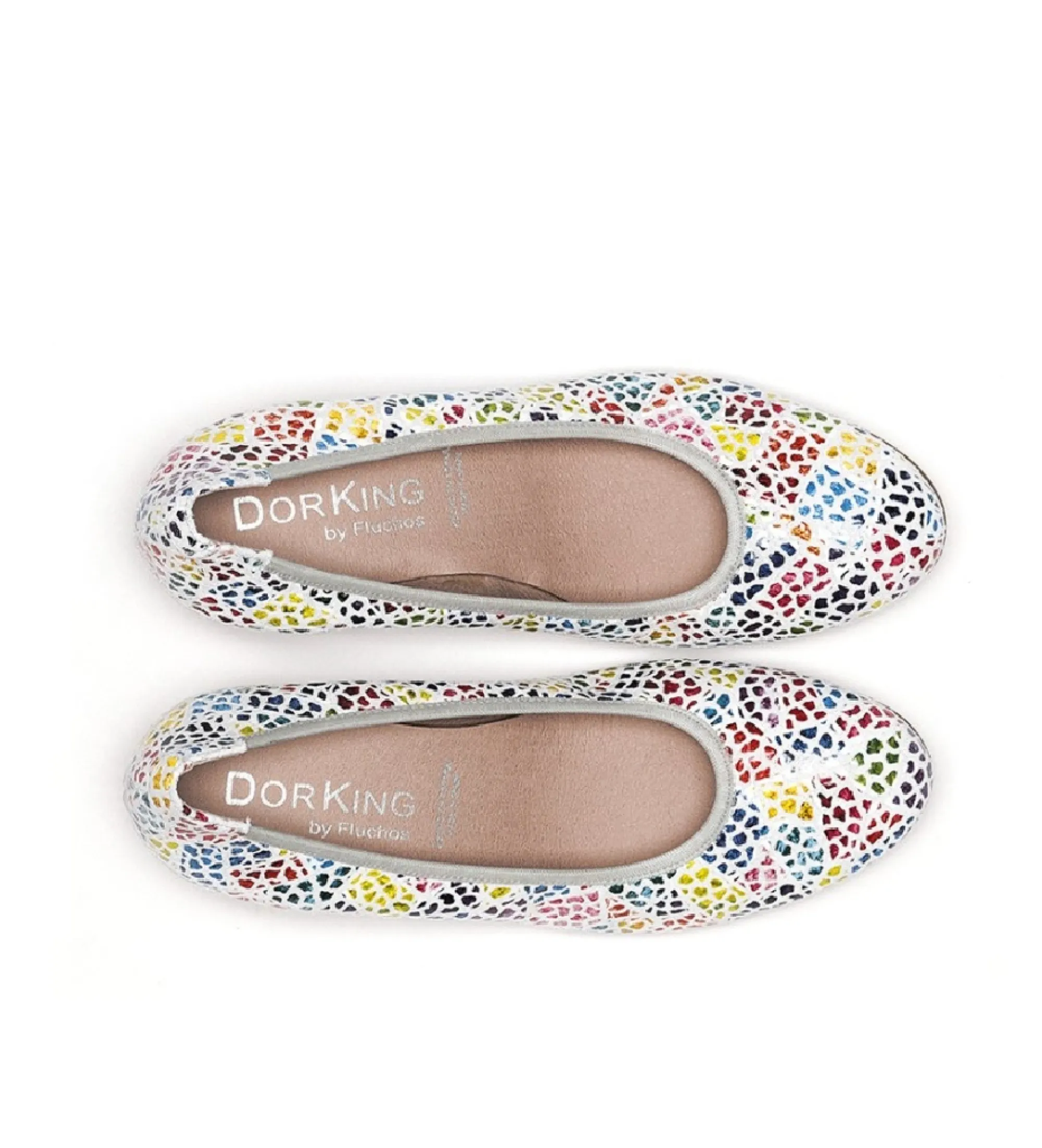 Zapatos de Piel Geminis D8469 multicolor