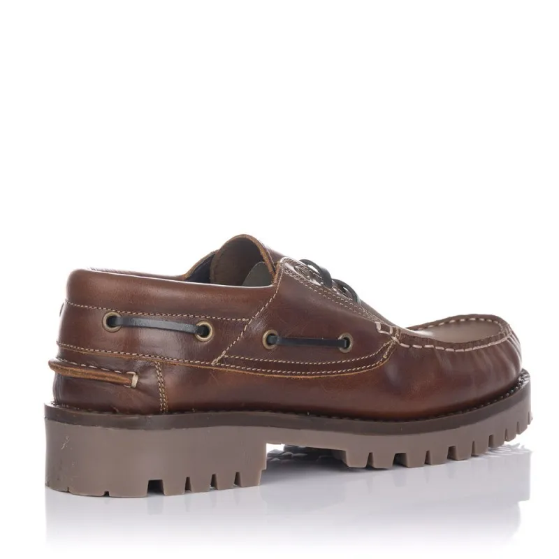 Zapatos De Sport Crab 99838 Hombre Cuero