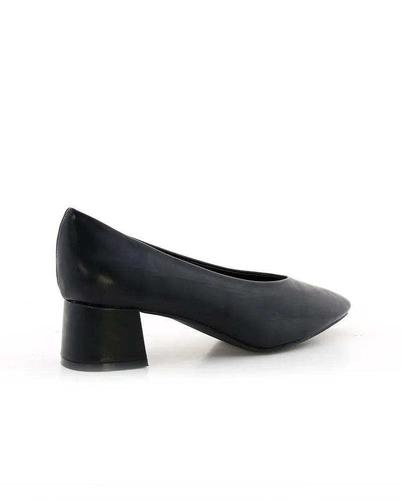 ZAPATOS DE TACON CLASICO NEGRO MANTILLA SEMANA SANTA