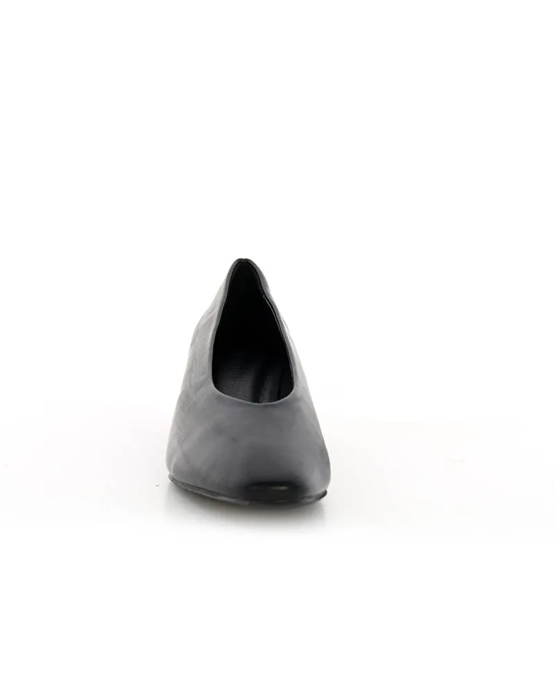 ZAPATOS DE TACON CLASICO NEGRO MANTILLA SEMANA SANTA