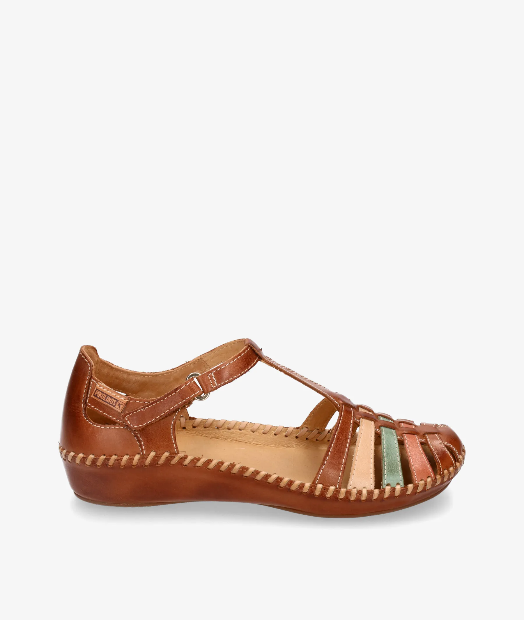 ZAPATOS DE TACóN BAJO PIKOLINOS 6550843 EN CUERO