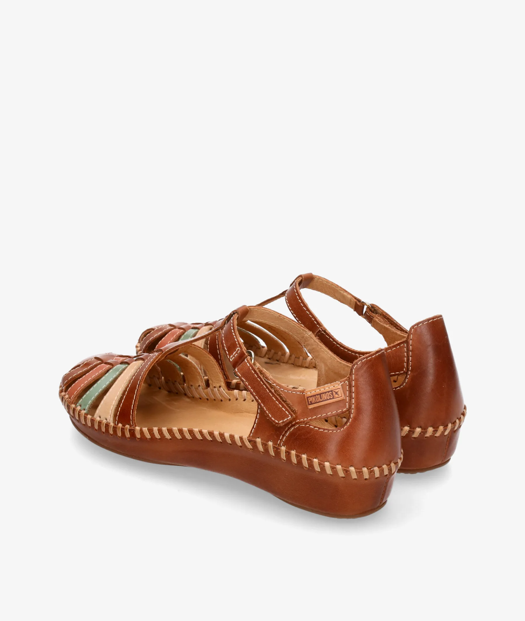 ZAPATOS DE TACóN BAJO PIKOLINOS 6550843 EN CUERO