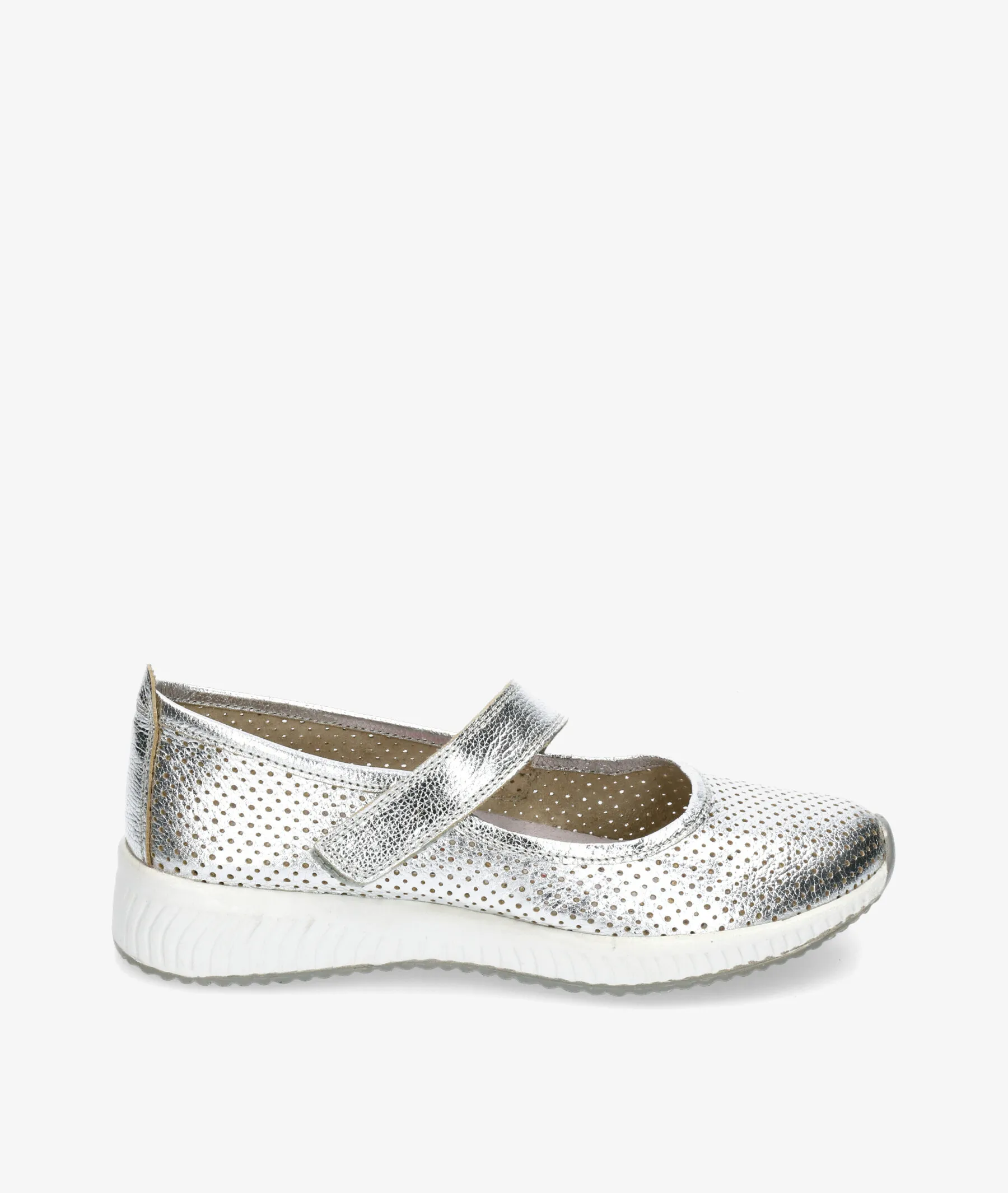 Zapatos de tacón bajo St. Gallen MIAMI en plata