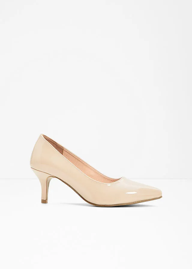 Zapatos de tacón Beige
