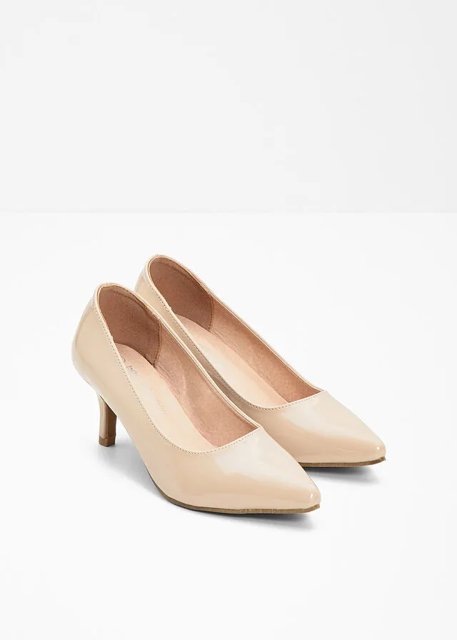Zapatos de tacón Beige