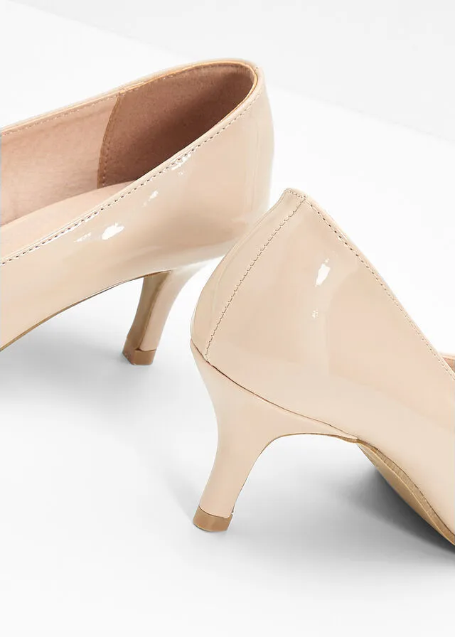 Zapatos de tacón Beige