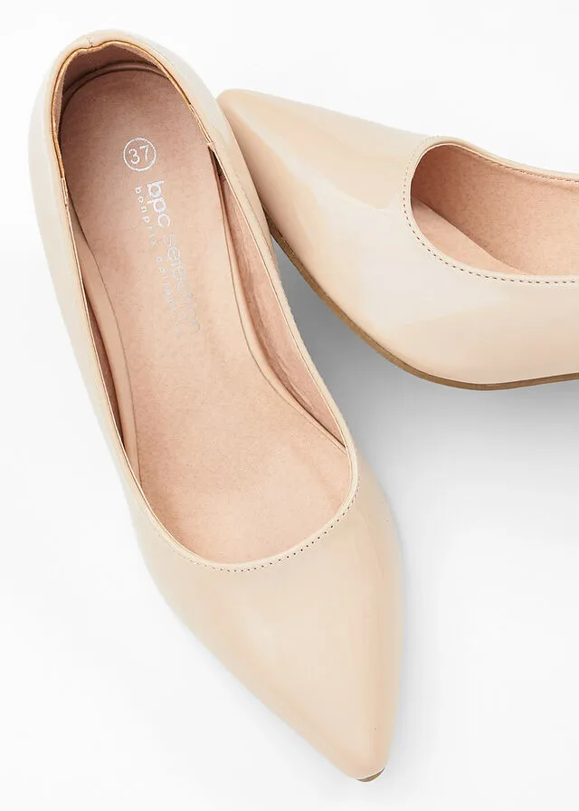Zapatos de tacón Beige