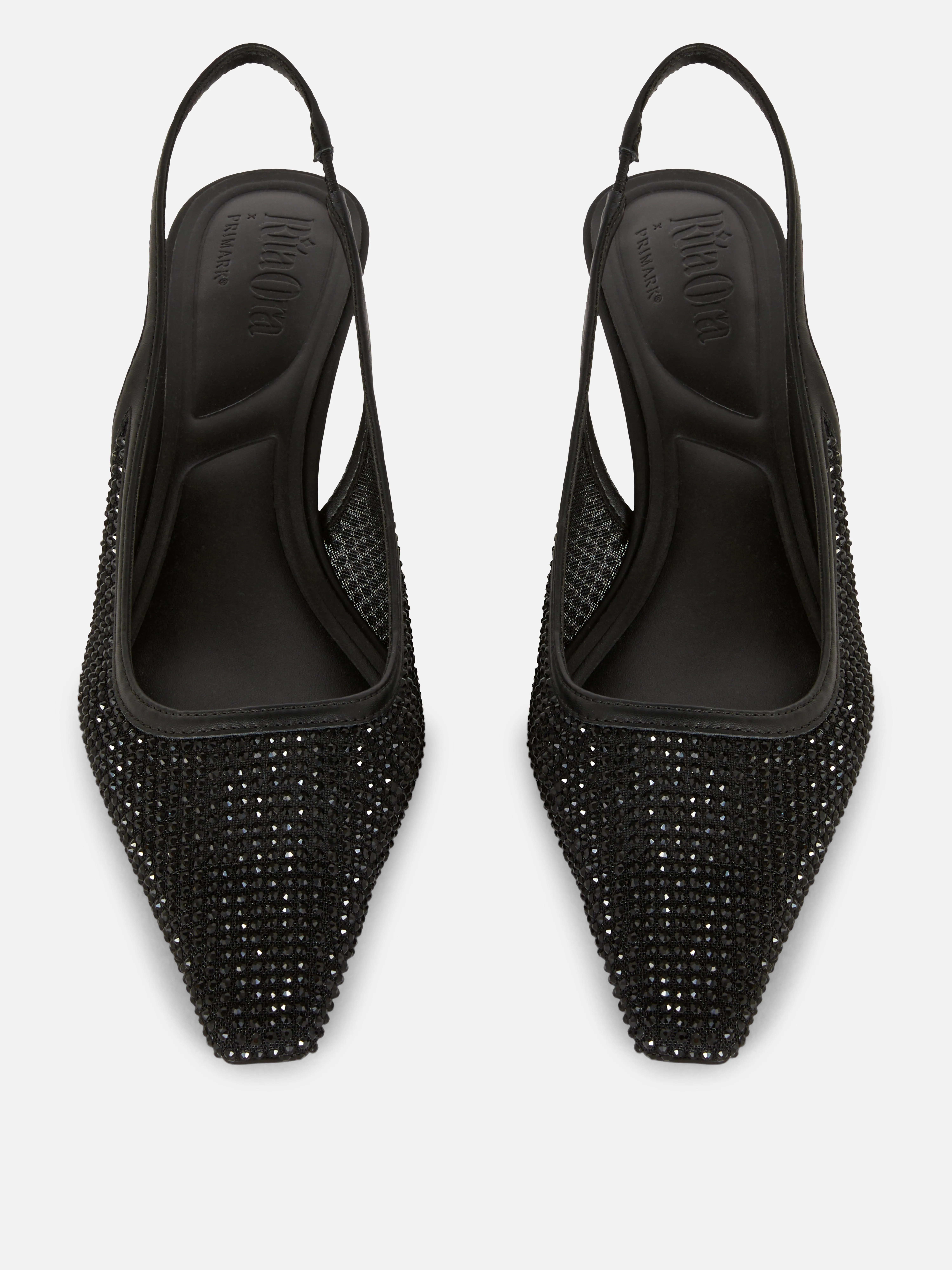 Zapatos de tacón con strass de Rita Ora