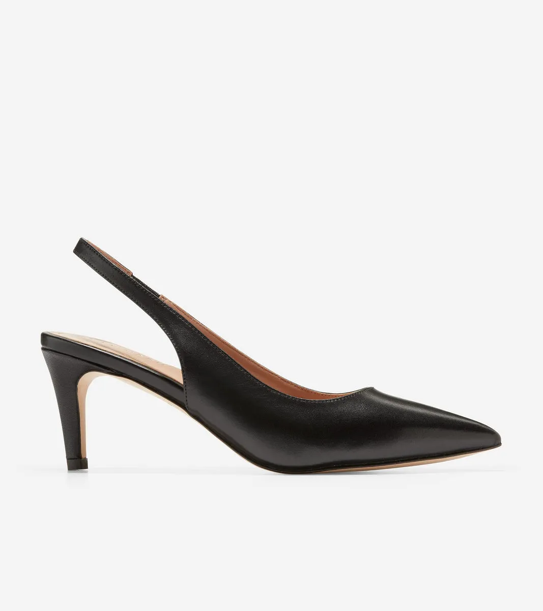 Zapatos de Tacón Forrado en Piel de Mujer | Women's Vandam Sling Back Pump