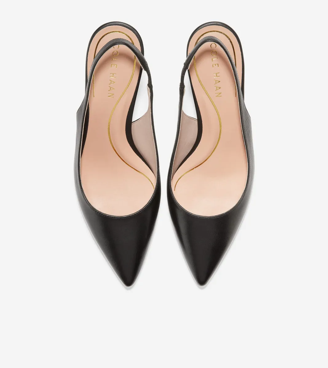Zapatos de Tacón Forrado en Piel de Mujer | Women's Vandam Sling Back Pump