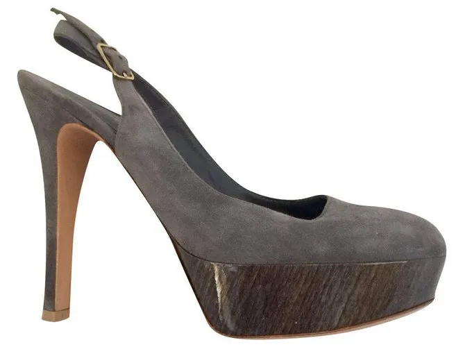 Zapatos de tacón Gianvito Rossi Gris 