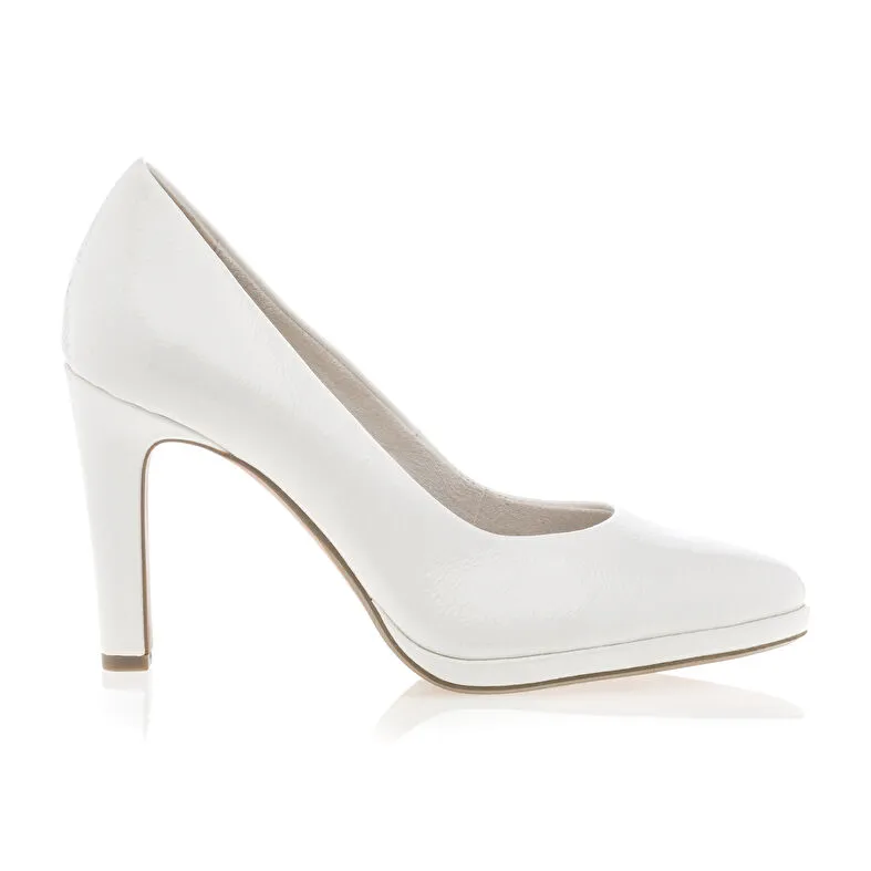 Zapatos de tacón para mujer blanco