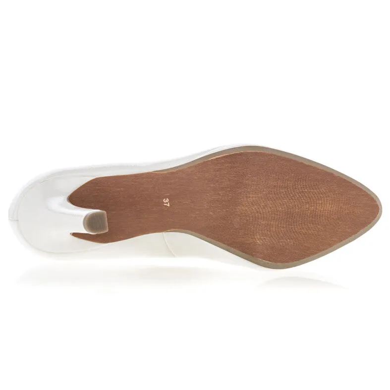 Zapatos de tacón para mujer blanco