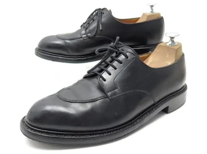 ZAPATOS JM WESTON 598 CAZA MEDIA DERBY 7.5D 41.5 Zapatos de cuero negro 