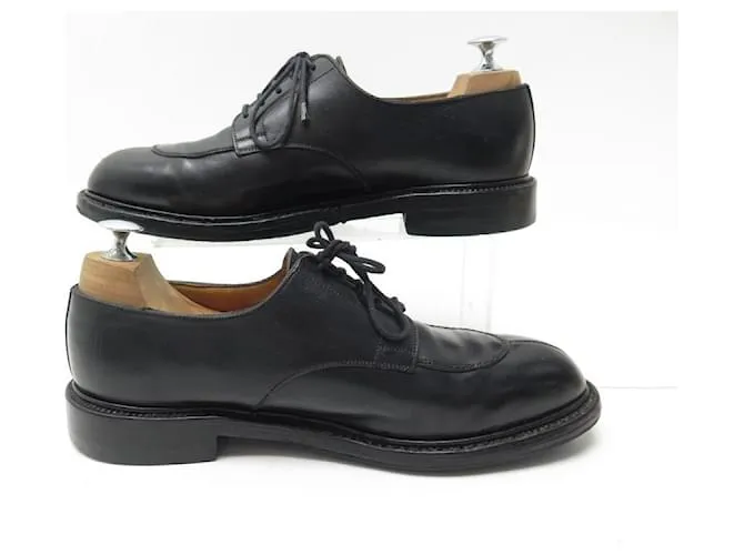 ZAPATOS JM WESTON 598 CAZA MEDIA DERBY 7.5D 41.5 Zapatos de cuero negro 