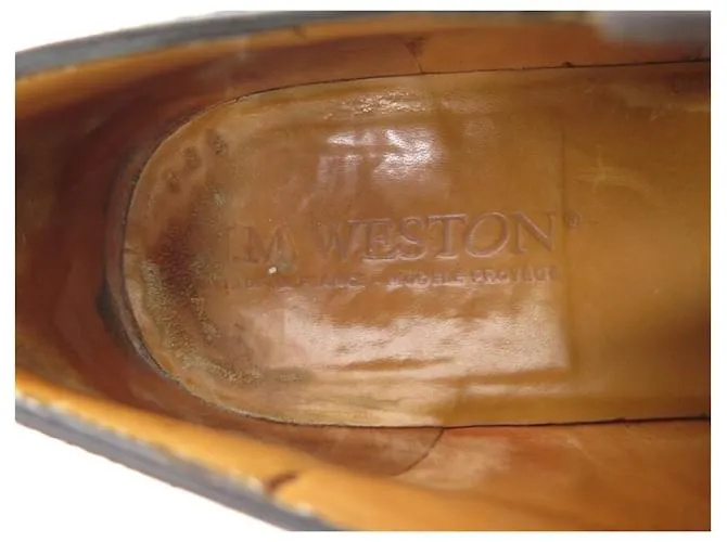 ZAPATOS JM WESTON ARABESQUE CONTI 435 Richelieu 9do 43 Zapatos de cuero negro 