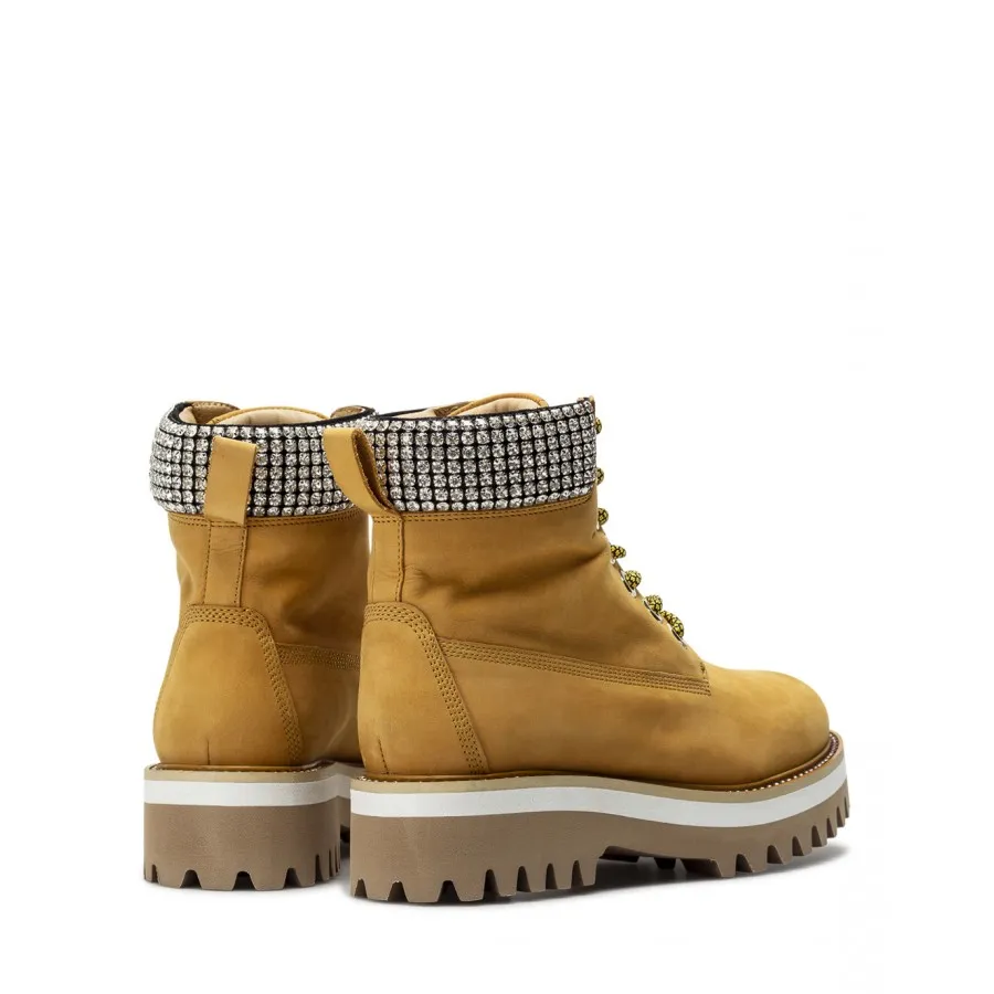Zapatos Mujeres Botines LA CARRIE 612 208 10 Yellow Cuero Amarillo