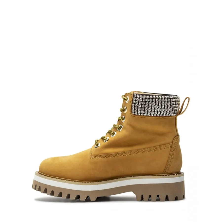 Zapatos Mujeres Botines LA CARRIE 612 208 10 Yellow Cuero Amarillo