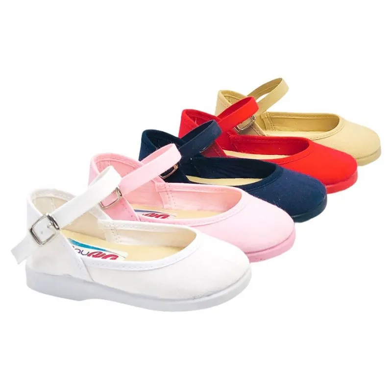 Zapatos niña de lona