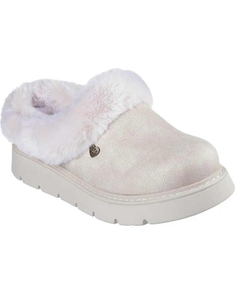 Zapatos SKECHERS  de Mujer ZAPATILLAS DE CASA COZY BLEND MUJER BEIG  BEIGE