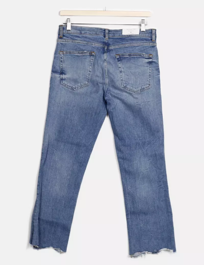 Zara Vaqueros bootcut Seda