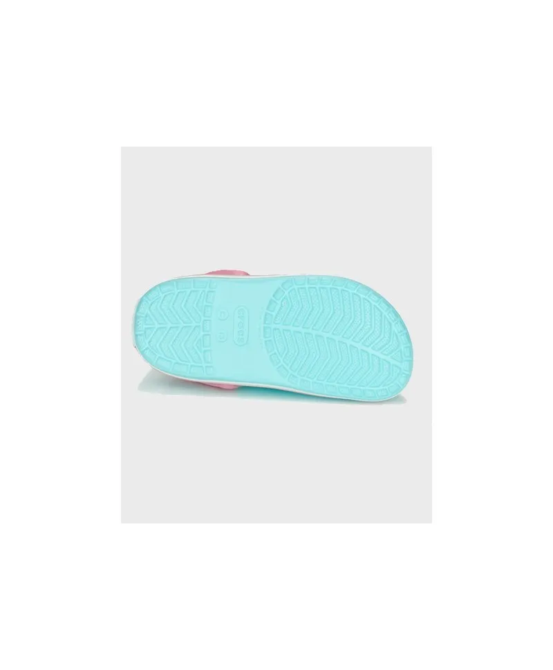 Zuecos CROCS Crocband Azul Rosa Niña